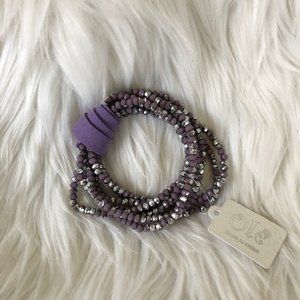 ole 7 strand crystal beads bracelet set